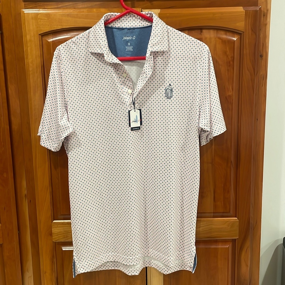 Men’s New Johnnie O polo. NWT. Logo Olympia Fields